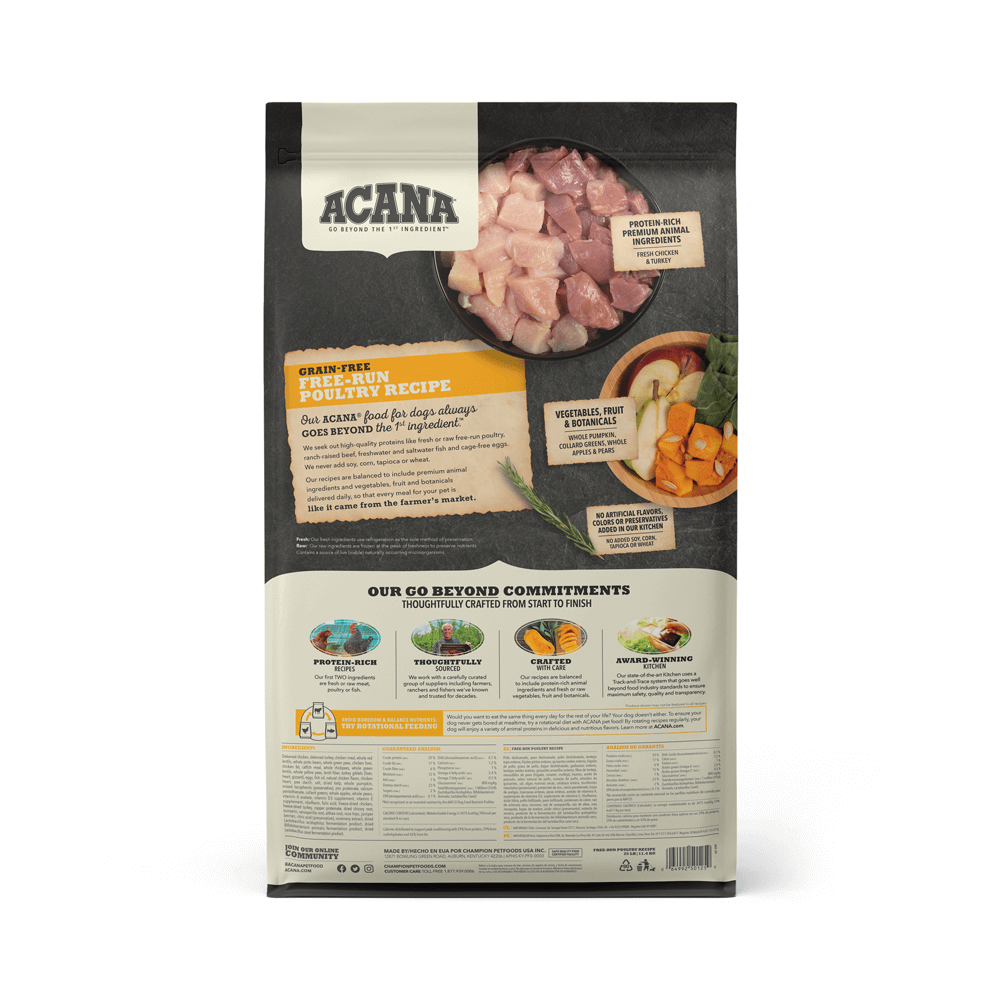 ACANA Free Run Poultry Dry Dog Food