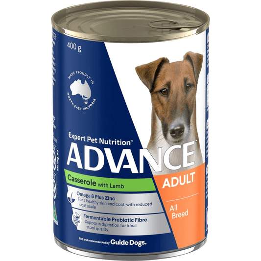 Advance Adult Casserole With Lamb Wet Dog Food Cans